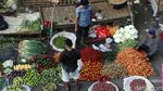 Potret Suasana Pasar Tradisional Menjelang Lebaran