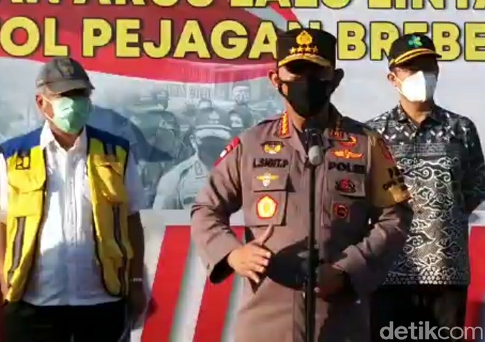 Kapolri melakukan kunjungan ke Pejagan