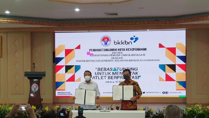 Kemenpora-BKKBN Beraksi Atasi Stunting demi Program Indonesia Emas 2045