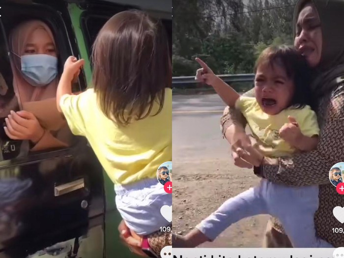 Kisah viral bocah yang menangis saat berpisah dengan pengasuhnya. Kisah viral bocah yang menangis saat berpisah dengan pengasuhnya.