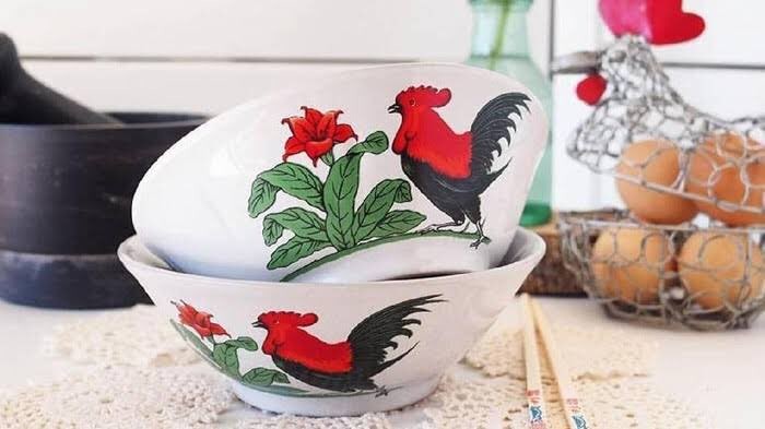 Mangkuk Ayam Jago Sudah Ada 100 Tahun Lalu, Simbolkan Kemakmuran!