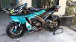 Modifikasi Yamaha Vixion Tampil Sporty ala Motor Balap Valentino Rossi