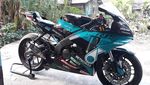 Modifikasi Yamaha Vixion Tampil Sporty ala Motor Balap Valentino Rossi