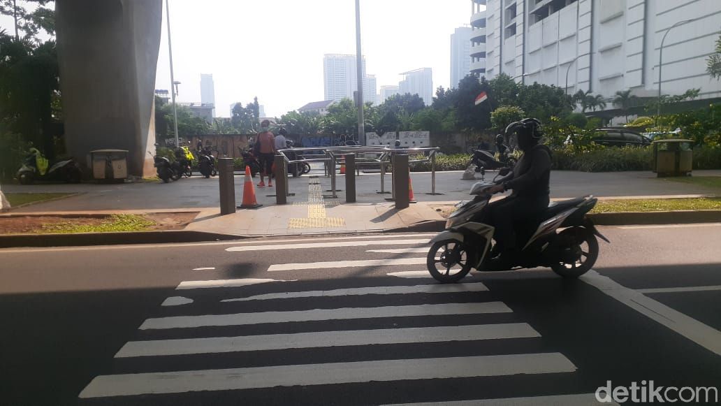 Portal S di Jl Prof Dr Satrio, Kuningan, Jakarta Selatan. (Afzal Nur Iman/detikcom)