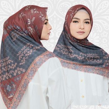 Rekomendasi hijab untuk Lebaran 2021 dari Mylady Hijab.