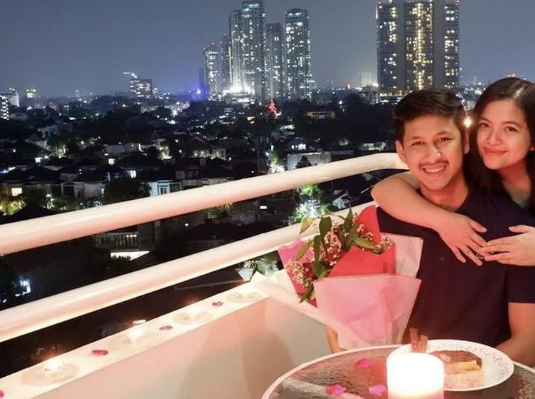 Romantisnya Tasya Kamila Saat Candle Light Dinner dengan Sang Suami