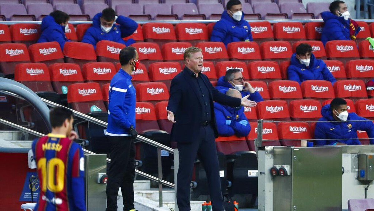 Ronald Koeman yakin posisinya sebagai pelatih Barcelona aman sampai musim depan (Foto: AP/Joan Monfort)