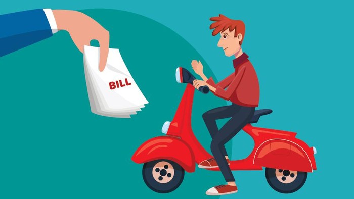 Santuy Dicegat Debt Collector