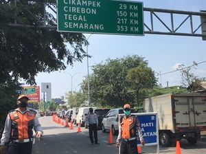 Sempat Diblokade Pemotor, Jalur Penyekatan Kedungwaringin Kembali Dijaga