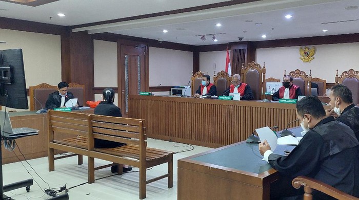 Sidang tuntutan Maria Lumowa (Foto: Zunita/detikcom)