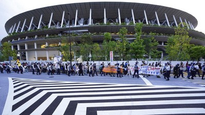 Takut Corona, Warga Jepang Demo Tolak Olimpiade Tokyo