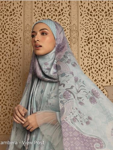 Rekomendasi hijab untuk Lebaran 2021 dari Rahina Indonesia.