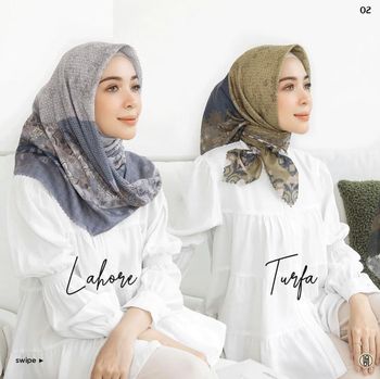 Rekomendasi hijab untuk Lebaran 2021 dari Rahina Indonesia.