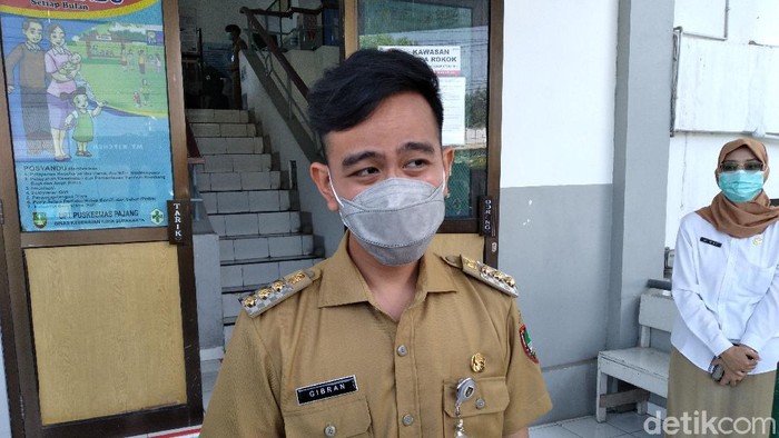 Wali Kota Solo Gibran Rakabuming Raka, Senin (10/5/2021).