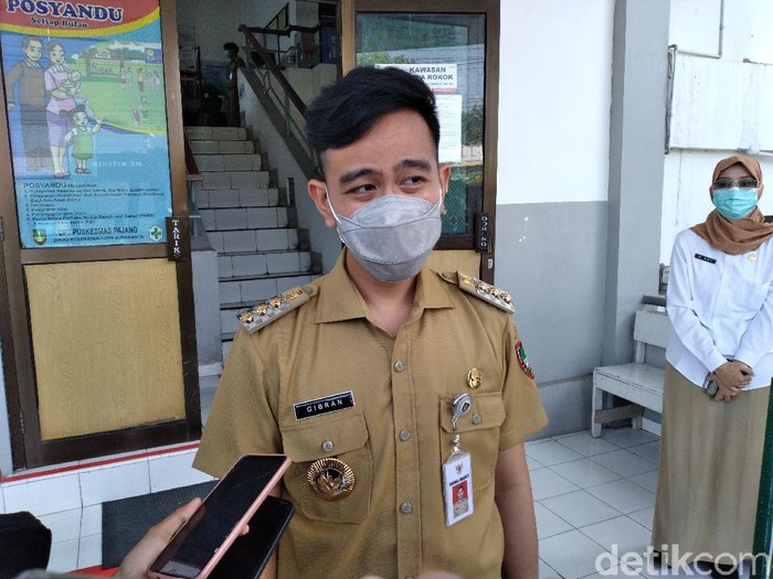 Wali Kota Solo Gibran Rakabuming Raka, Senin (10/5/2021).