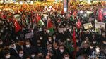 Warga Turki Demo Tolak Rencana Israel Gusur Warga Palestina