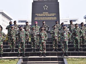 56 Perwira Tinggi TNI Naik Pangkat, Terbanyak dari AD