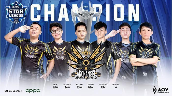 Archangel Juara ASL 2021 Spring Setelah Mengalahkan Dewa United Esports