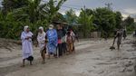 Banjir Lumpur Terjang Desa Beka Kabupaten Sigi