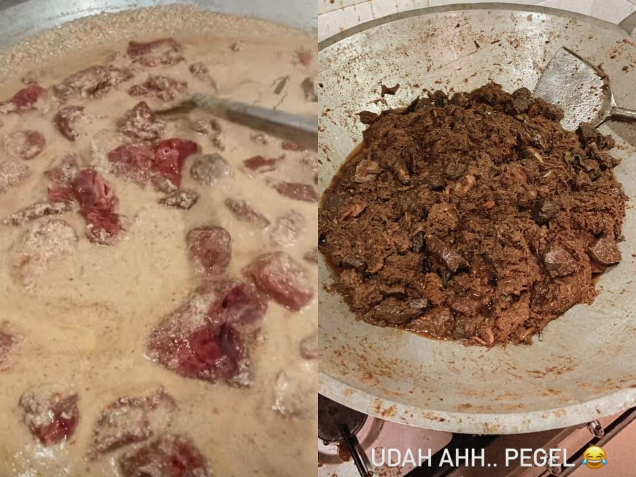BCL Masak Rendang Buat Lebaran