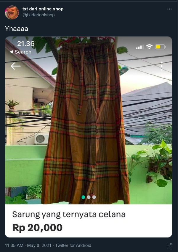 drama belanja baju lebaran 2021