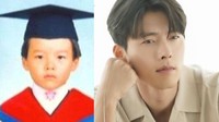 Nah, bagaimana dengan penampilan Hyun Bin saat TK? Muka serius Captain Ri cilik bikin gemas kan? Dok. Instagram