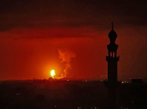 Israel Gempur 130 Target Militer di Gaza, Klaim Tewaskan 15 Militan