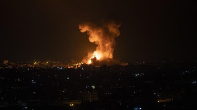 Israel Lakukan Serangan Udara ke Gaza