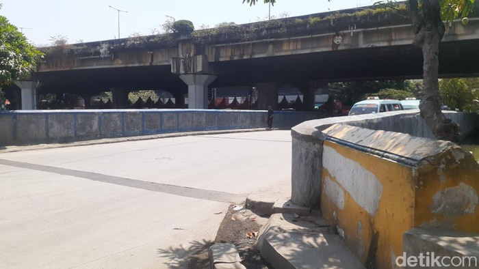 Jl RE Martadinata-Jembatan Lodan, Ancol, Jakarta Utara, 11 Mei 2021. (Afzal Nur Iman/detikcom)