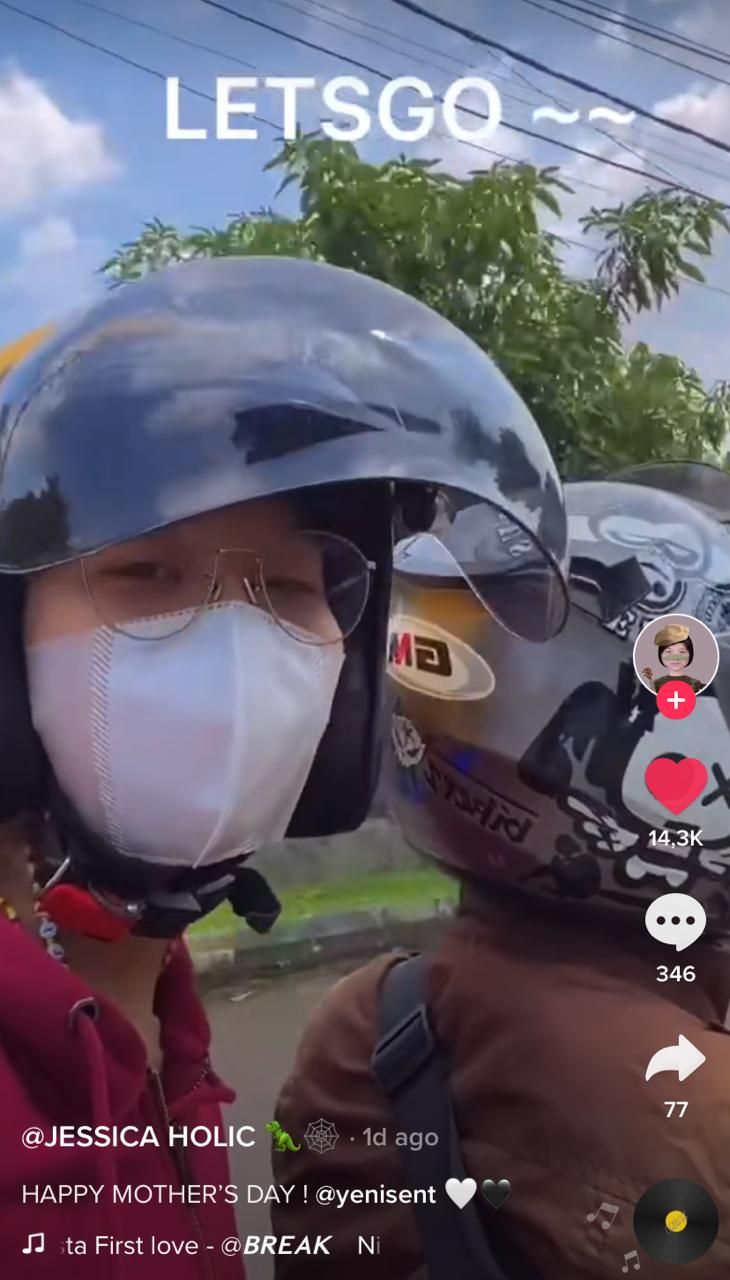 Manisnya Kisah Netizen yang Seharian Temani Ibunya Kerja Jadi Ojol Antar Makanan