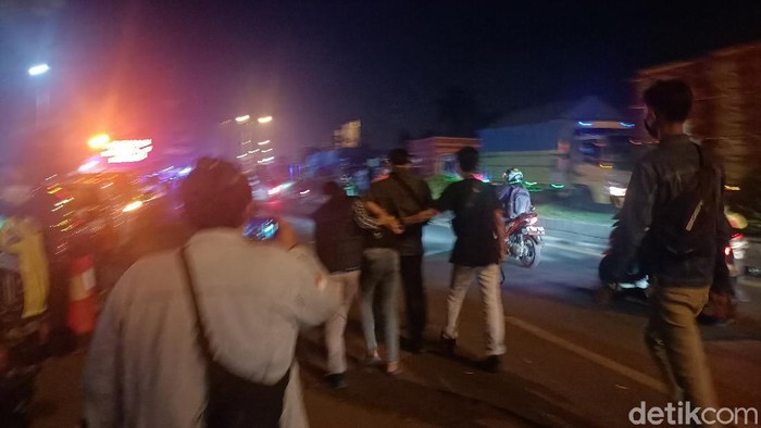Pemuda diamankan polisi di Karawang gegara provokasi pemudik