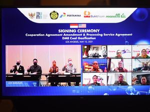Pertamina-PTBA Garap Gasifikasi Batu Bara, Tekan Impor 1 Juta Ton LPG