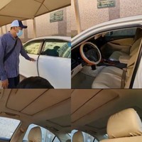 Umi Farid mempunyai beberapa mobil mewah yang harganya Rp 1,16 miliar. Salah satunya merek Lexus dengan spesifikasi ES 350 panoramic roof. Foto: Dok. Tangkap layar Youtube Alman Mulyana.