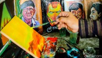 . Sasongko pun mengaku omzetnya menurun imbas terdampak pandemi. . Sasongko pun mengaku omzetnya menurun imbas terdampak pandemi.