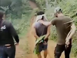 Detik-detik Penangkapan Pria Pembakar Gadis Cantik di Cianjur