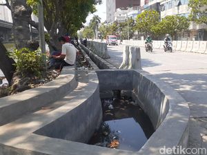 Proyek Anti-banjir Jl RE Martadinata Ancol Rampung Dikerjakan