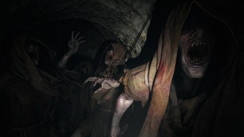 Popularitas Resident Evil: Village berkat antagonis baru Lady Dimitrescu, memberikan penyegaran kepada pada para penggemarnya. Sehingga sangat layak judul ini masuk sebagai daftar game horor terbaik 2021. Foto: (Capcom).
