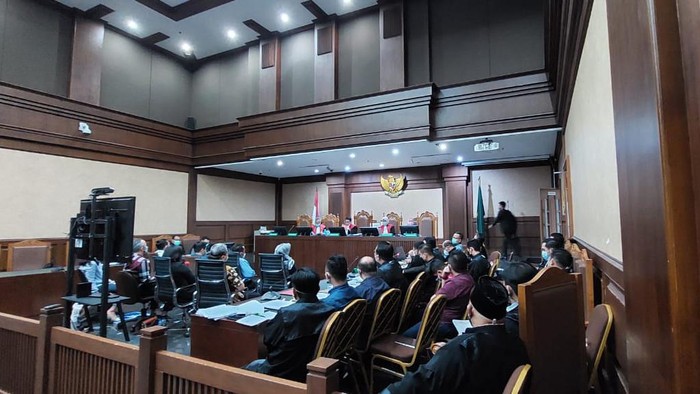 Sidang kasus suap Edhy Prabowo, Selasa (11/5)-(Zunita/detikcom)