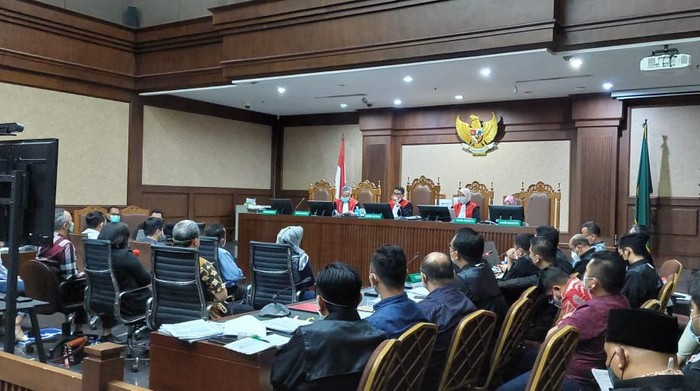 Sidang kasus suap Edhy Prabowo, Selasa (11/5)-(Zunita/detikcom)