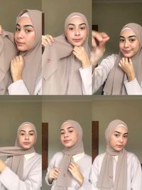 Tutorial Hijab Pashmina Tali Kekinian - Satu Trik