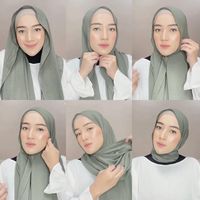 5 Tutorial Hijab Pashmina Simpel Dan Kekinian Cocok Untuk Lebaran 2021