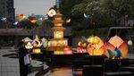 Warna-warni Lentera Hiasi Ulang Tahun Buddha di Korsel