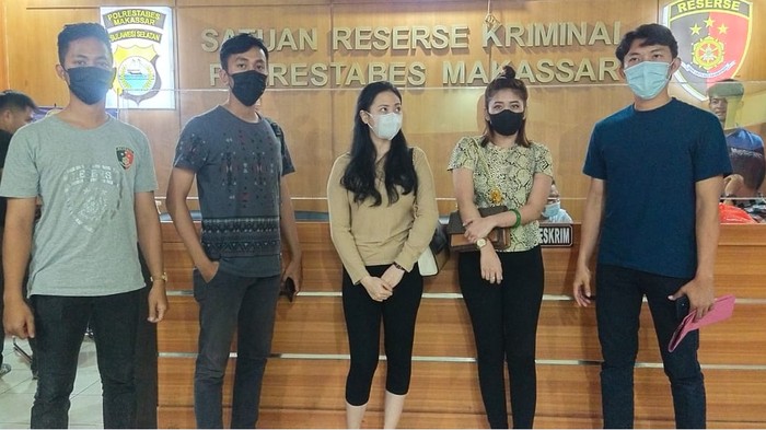 2 selebgram di Makassar ditangkap lantaran keroyok seorang wanita