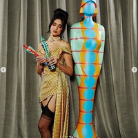 Brit Awards 2021 berlangsung di O2 Arena, London, Inggris, Selasa (11/5/2021). Di ajang penghargaan bergengsi bagi insan musik Inggris ini, Dua Lipa hadir sebagai nomine sekaligus penampil. (Foto: Instagram/@brits)