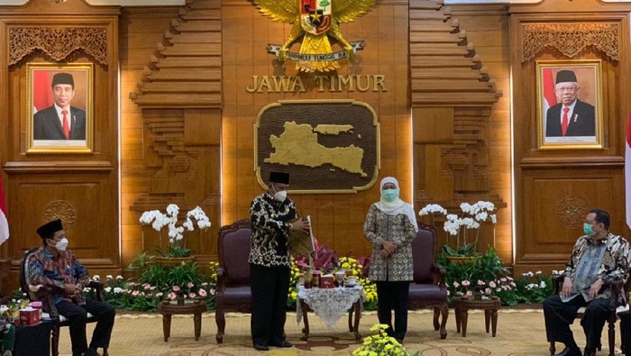 Gubernur Khofifah tunjuk Wabup Marhaen jadi Plt Bupati Nganjuk