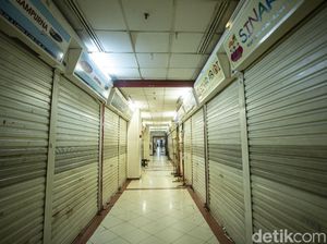 H-1 Lebaran, Pasar Tanah Abang Tutup