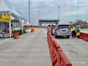 H-1 Lebaran, 431.768 Kendaraan Melintas di Tol Trans Sumatera