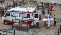 Jumlah kasus di India juga meningkat hampir 350.000 menjadi 23,3 juta, tertinggi kedua setelah Amerika Serikat.