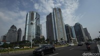 Tidak ada kepadatan kendaraan seperti hari biasanya.