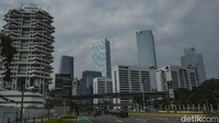 Walaupun pemetintah menetapkan larangan mudik, terbukti suasana Ibu Kota terlihat sepi.